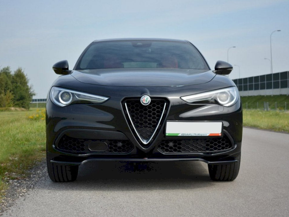 Front Splitter V.1 Alfa Romeo Stelvio 2016-2020 Maxton Design