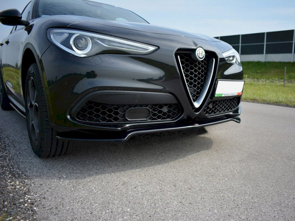 Front Splitter V.1 Alfa Romeo Stelvio 2016-2020 Maxton Design