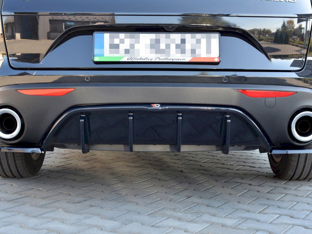 Rear Diffuser Alfa Romeo Stelvio 2016-2020 Maxton Design