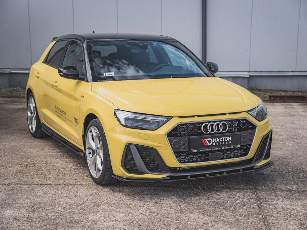 Front Splitter V1 Audi A1 S-line GB 2018- Maxton Design