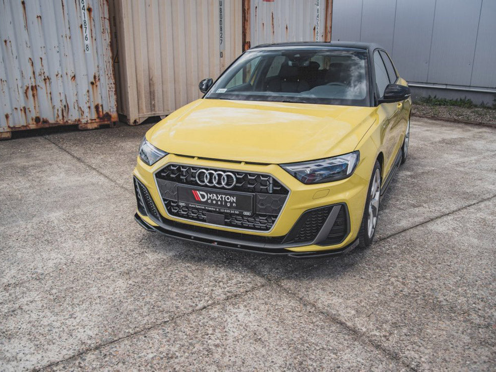 Front Splitter V2 Audi A1 S-line GB 2018- Maxton Design