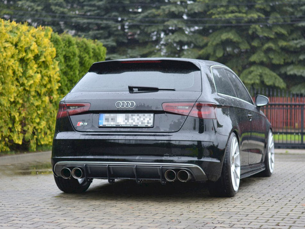 Rear Diffuser Audi S3 / A3 S-line 8V Hatchback / Sportback 2012-2016 Maxton Design