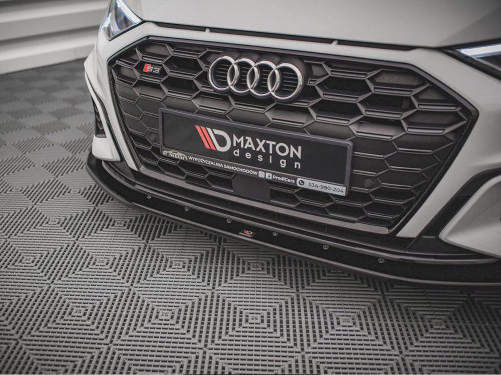 Front Splitter V.1 Audi S3 / A3 S-Line 8Y 2020- Maxton Design