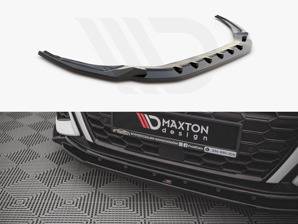 Front Splitter V.2 Audi S3 / A3 S-line 8Y 2020- Maxton Design