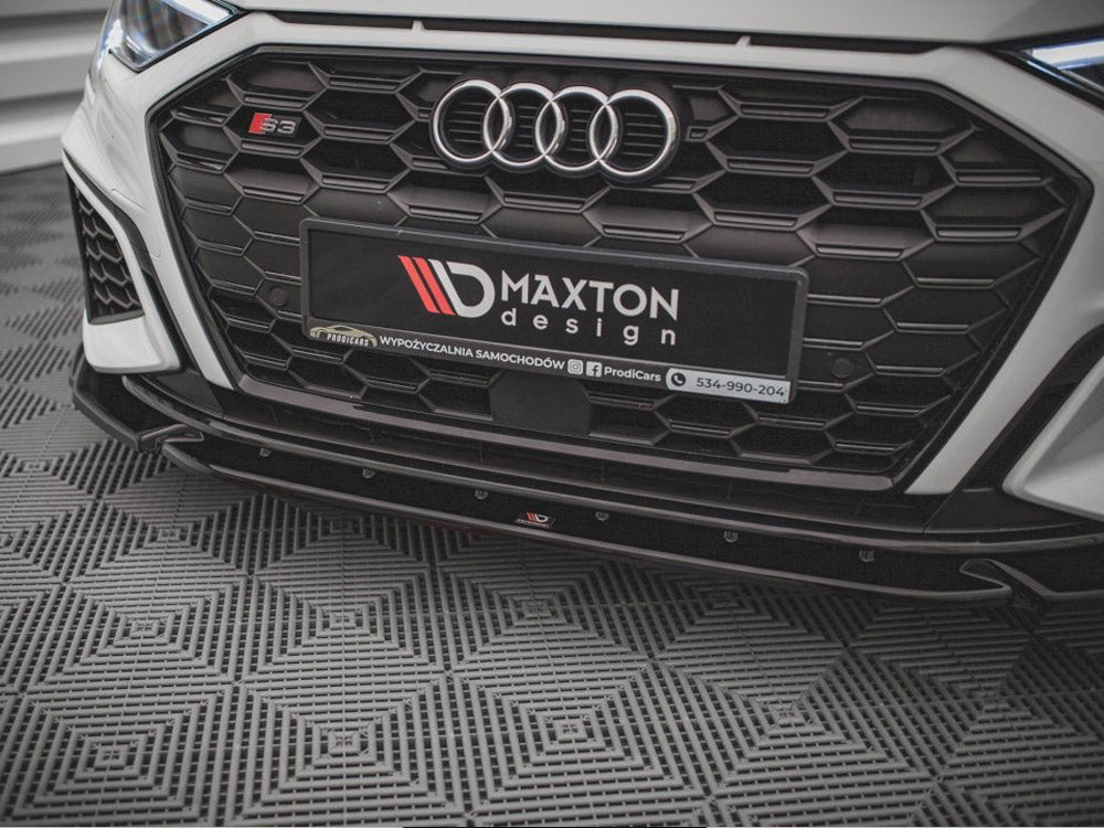 Front Splitter V.3 Audi S3 / A3 S-Line 8Y 2020- Maxton Design