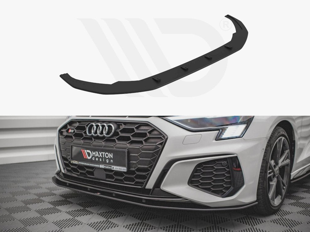 Street PRO Front Splitter Audi S3 / A3 S-line 8Y 2020- Maxton Design