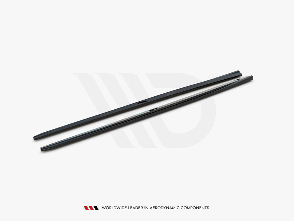 Side Skirts Diffusers V.2 Audi S3 Sedan 8V Facelift 2016-2020 Maxton Design