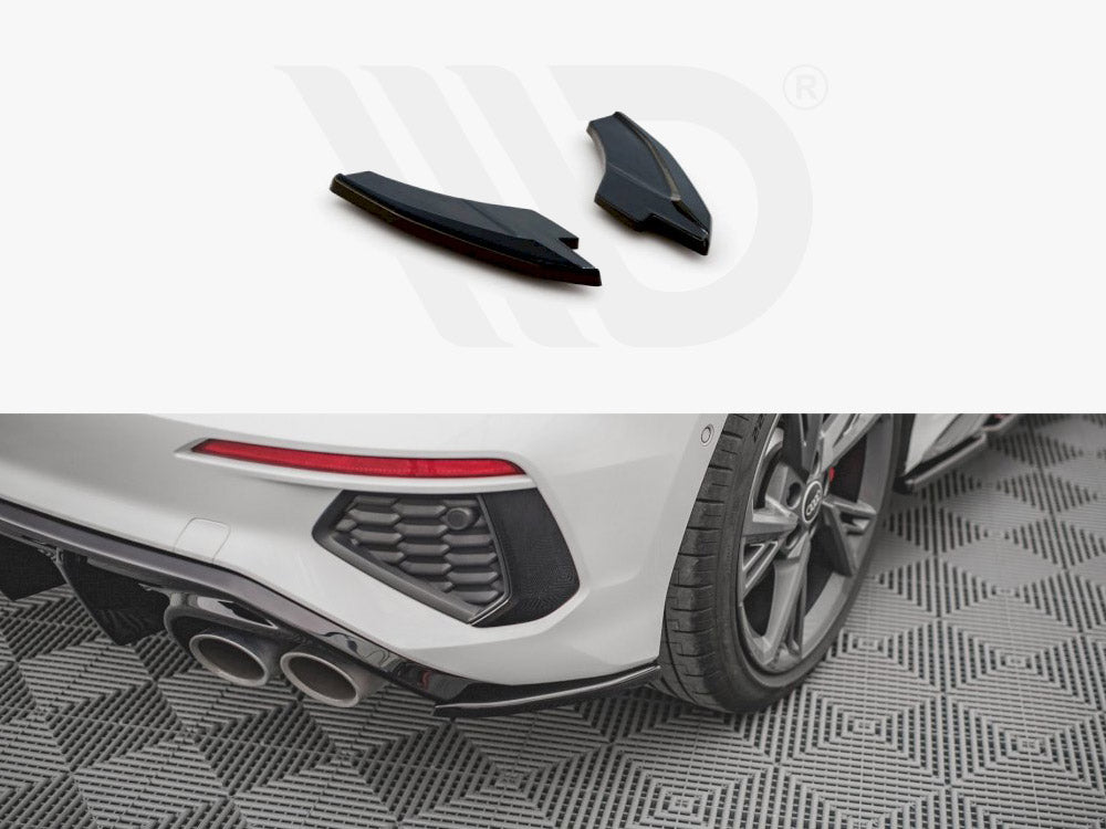 Rear Side Splitters V.2 Audi S3 Sportback 8Y Maxton Design