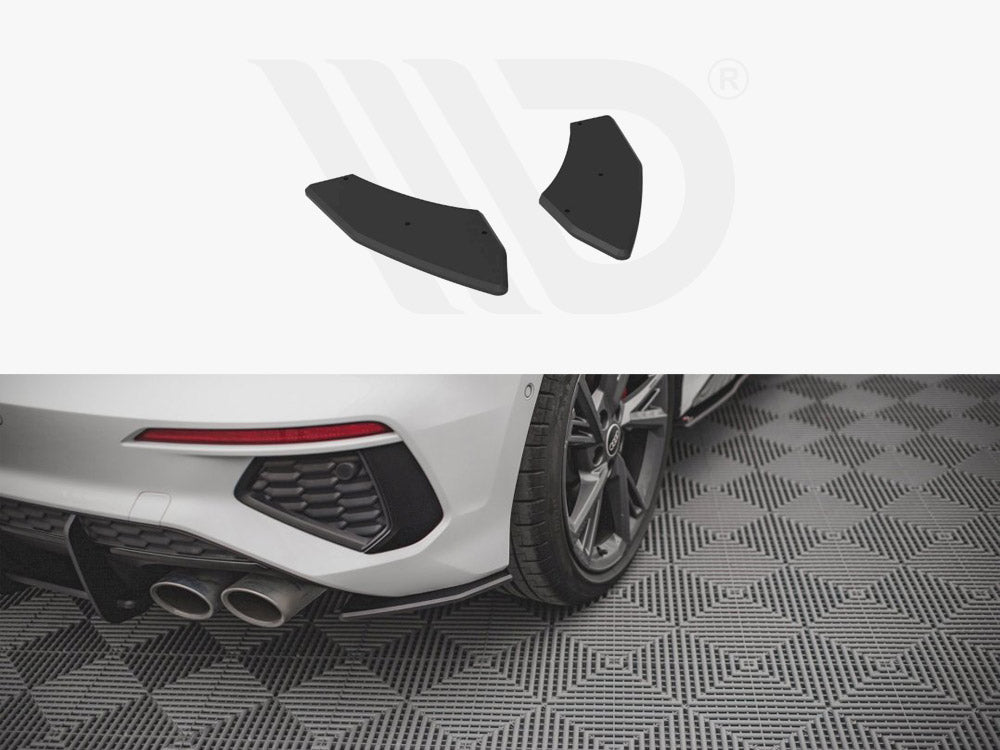 Street PRO Rear Side Splitters Audi S3 8Y 2020- Maxton Design