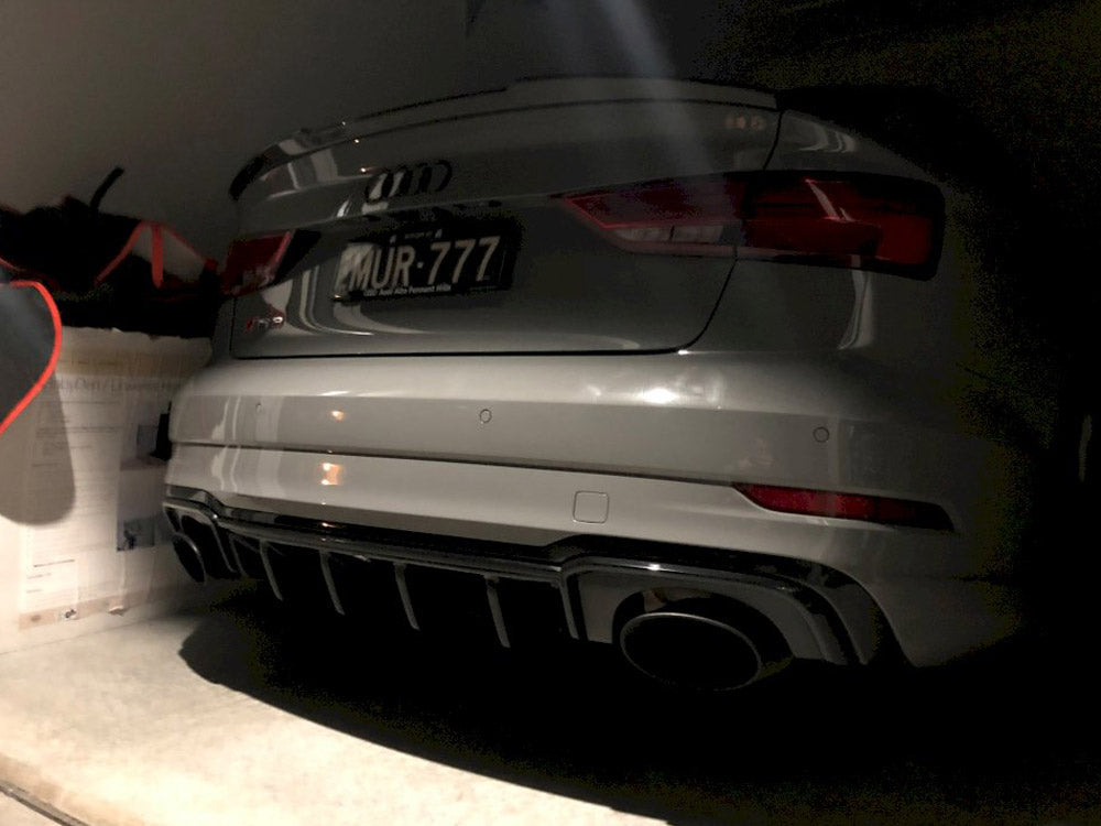 Rear Diffuser Audi RS3 8V Facelift Sedan 2017-2020 Maxton Design