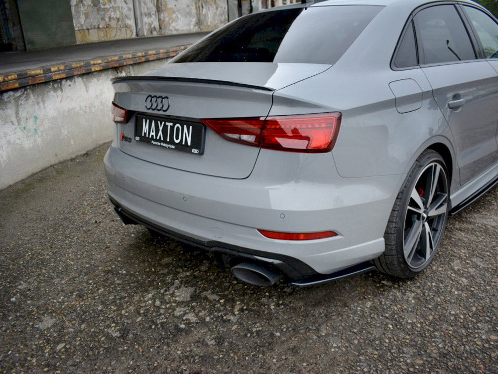 Rear Side Splitters Audi RS3 8V Facelift Sedan 2017-2020 Maxton Design