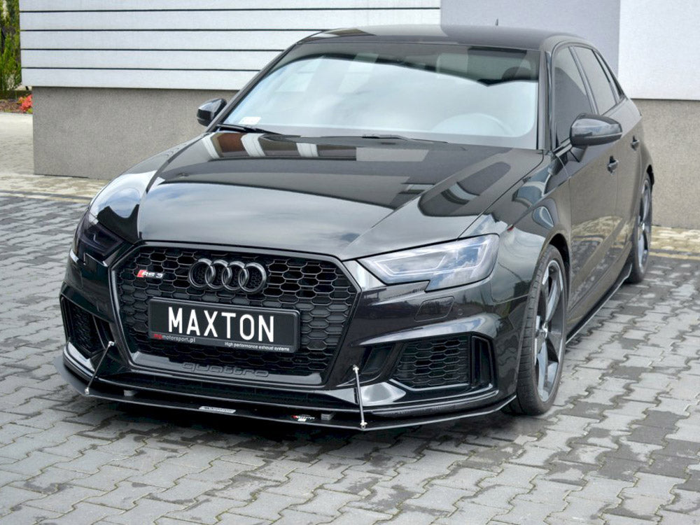 Front Racing Splitter V.1 Audi RS3 8V Facelift Sportback 2017-20 Maxton Design