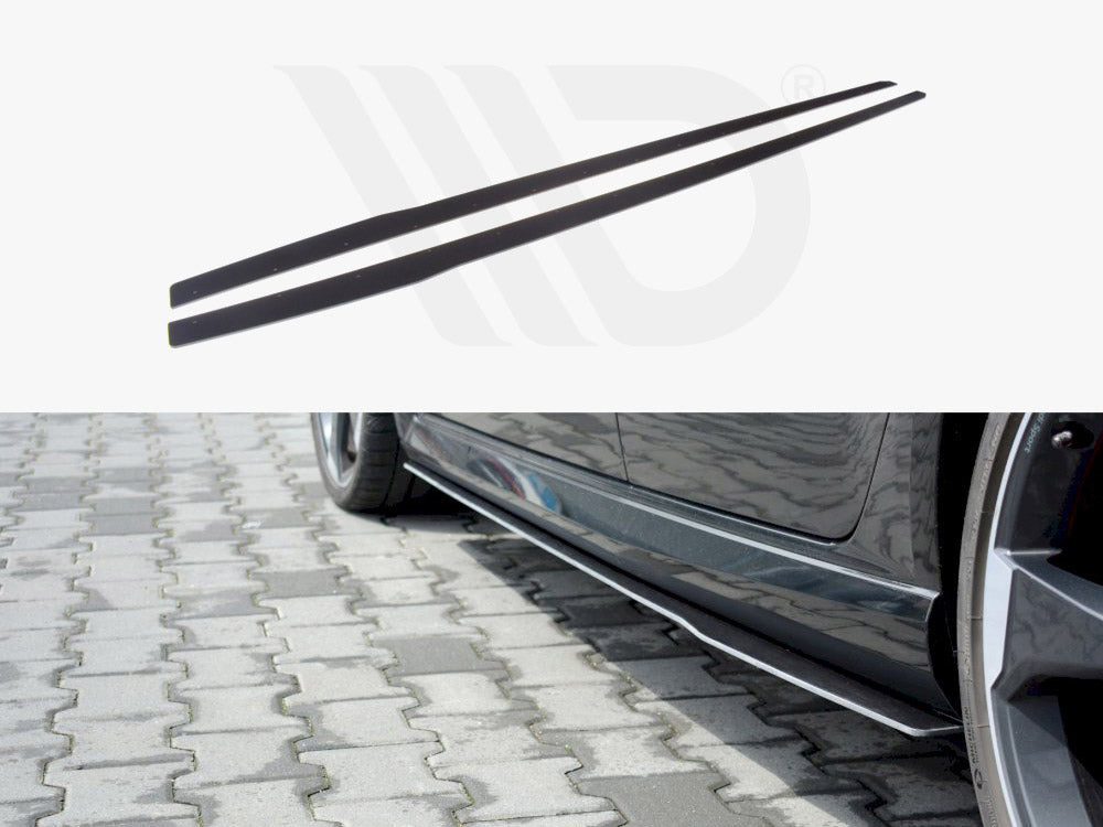 Racing Side Skirts Diffusers V.1 Audi RS3 8V Facelift Sportback 2017-20 Maxton Design