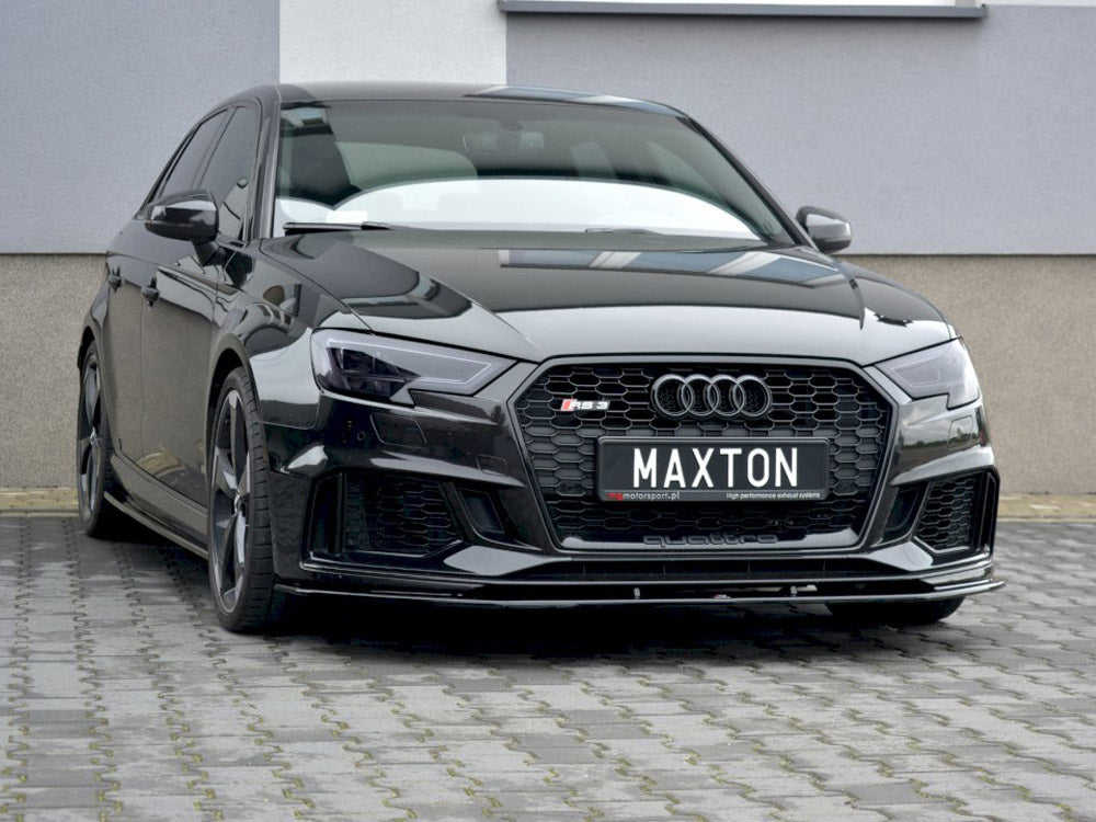 Front Splitter V.1 Audi RS3 8V Facelift Sportback 2017 - 20 Maxton Design