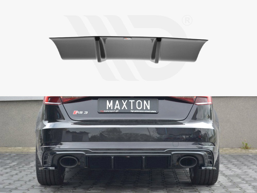 Rear Valance Audi RS3 8V FL Sportback 2017-20 Maxton Design