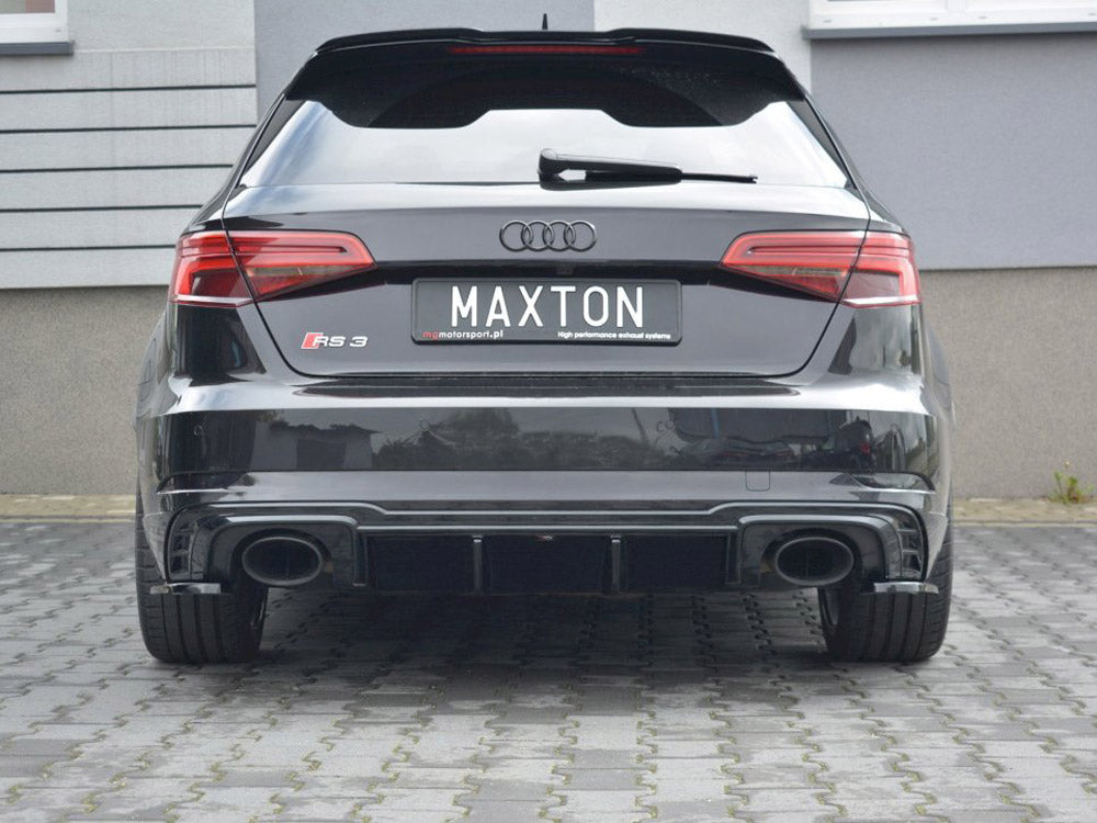 Rear Valance Audi RS3 8V FL Sportback 2017-20 Maxton Design