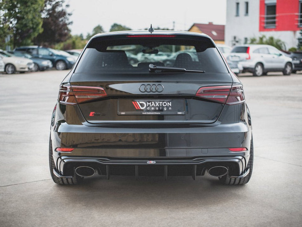 Rear Valance V.2 Audi RS3 8V Sportback Facelift Maxton Design