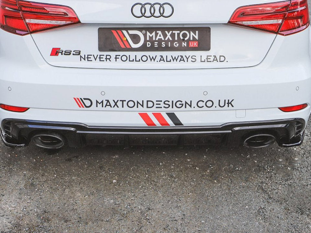 Rear Side Splitters Audi RS3 8V Facelift Sportback 2017-2020 Maxton Design