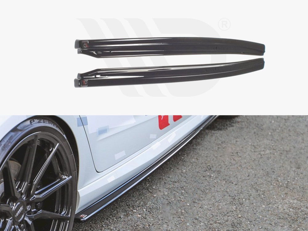 Side Skirts Diffusers Audi RS3 8V Facelift Sportback 2017-2020 Maxton Design