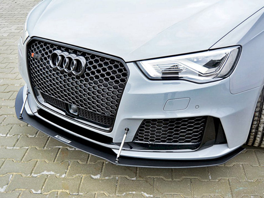 Front Racing Splitter Audi RS3 8VA Sportback Pre-facelift 2015-2016 Maxton Design