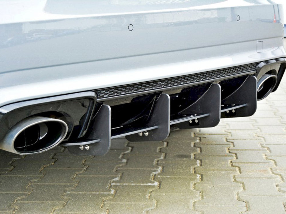 Rear Diffuser Audi RS3 8VA Sportback Pre-facelift 2015-2016 Maxton Design