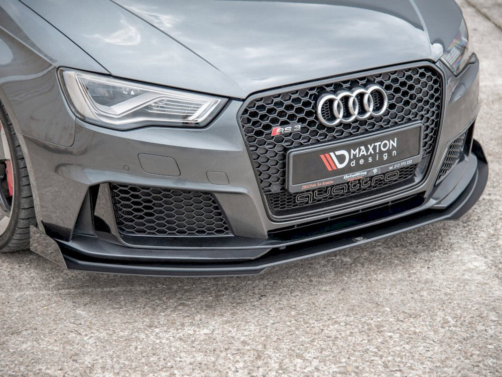 Front Splitter Flaps Audi RS3 8V Sportback 2015-2016 Maxton Design