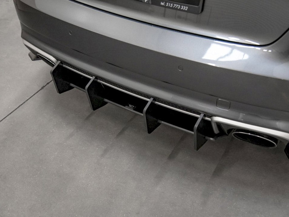 Rear Diffuser V2 Audi RS3 8V Sportback 2015-2016 Maxton Design