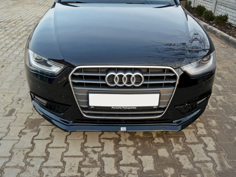 Front Splitter V.2 Audi A4 B8 Facelift Maxton Design