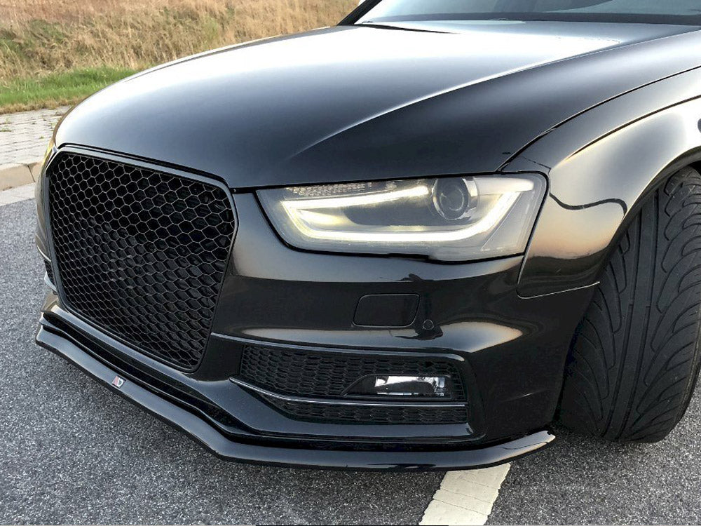 Front Splitter V.1 Audi S4 / A4 S-Line B8 FL Maxton Design