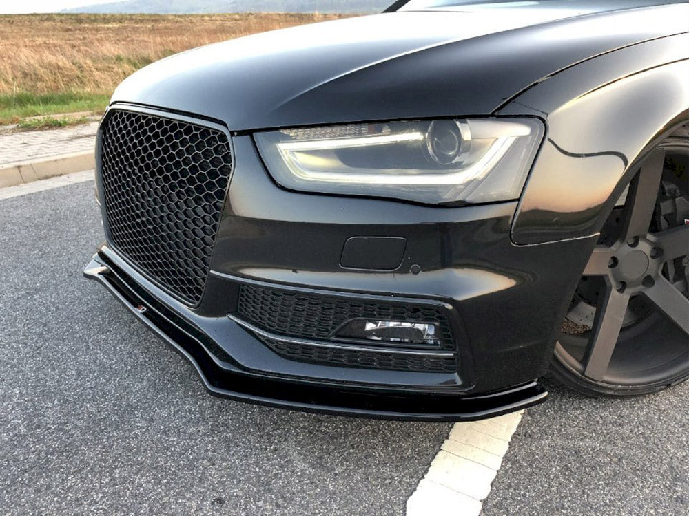 Front Splitter V.2 Audi S4 / A4 S-Line B8 FL Maxton Design