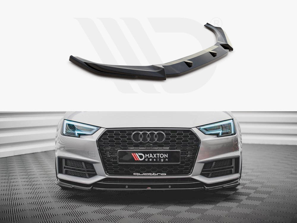 Front Splitter V.3 Audi S4 / A4 S-line B9 Maxton Design