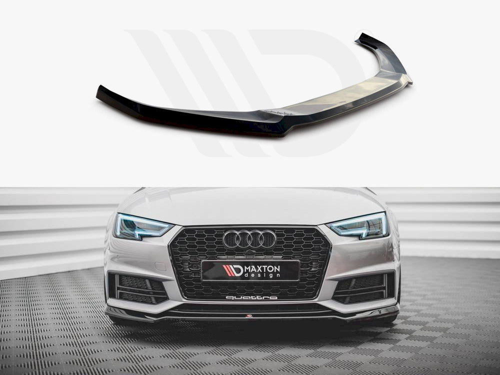 Front Splitter V.4 Audi S4 / A4 S-line B9 Maxton Design