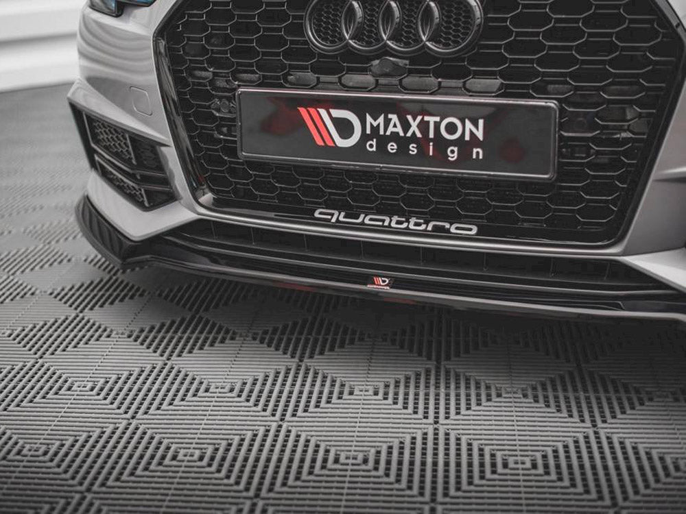 Front Splitter V.4 Audi S4 / A4 S-line B9 Maxton Design