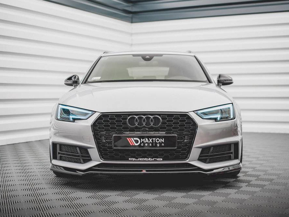 Front Splitter V.4 Audi S4 / A4 S-line B9 Maxton Design