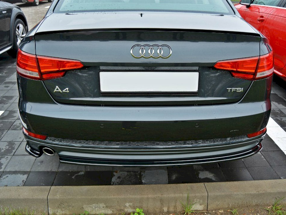 Rear Splitter Audi A4 B9 S-Line Sedan Maxton Design