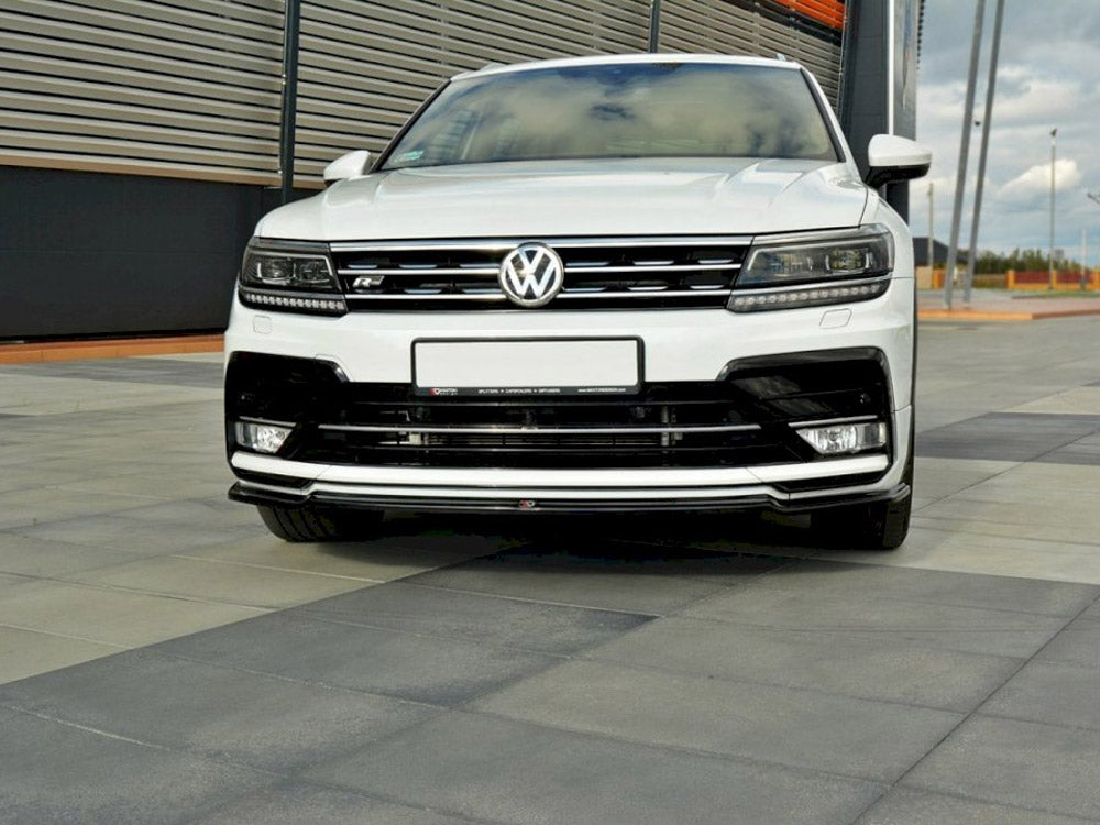 Front Splitter V.1 VW Tiguan MK 2 R-line 2015-2019 Maxton Design