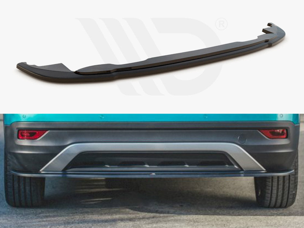 Central Rear Splitter VW T Cross 2018- Maxton Design