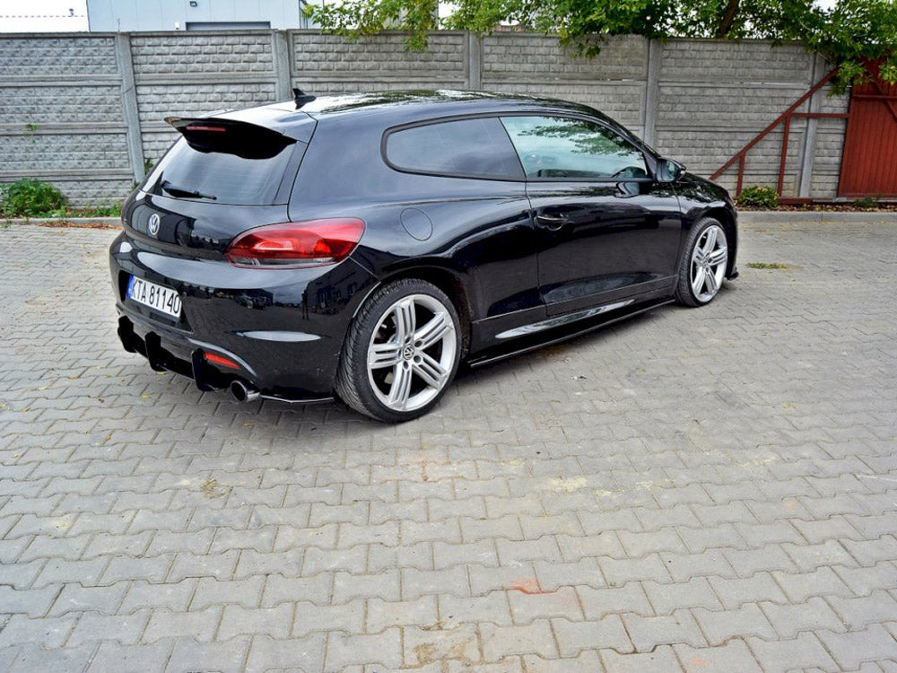 VW Scirocco R Rear Diffuser & Rear Side Splitters Maxton Design