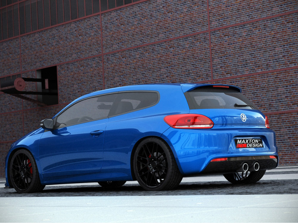 Rear Valance VW Scirocco III  R With 2 Exhaust Holes Maxton Design