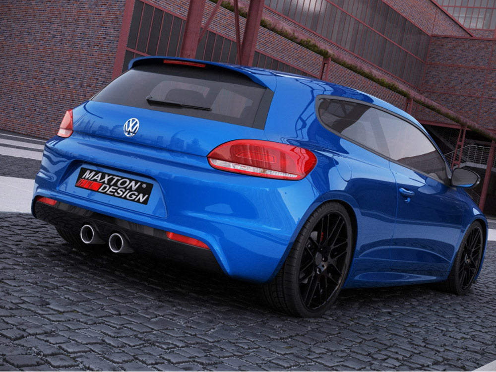 Rear Valance VW Scirocco III  R With 2 Exhaust Holes Maxton Design