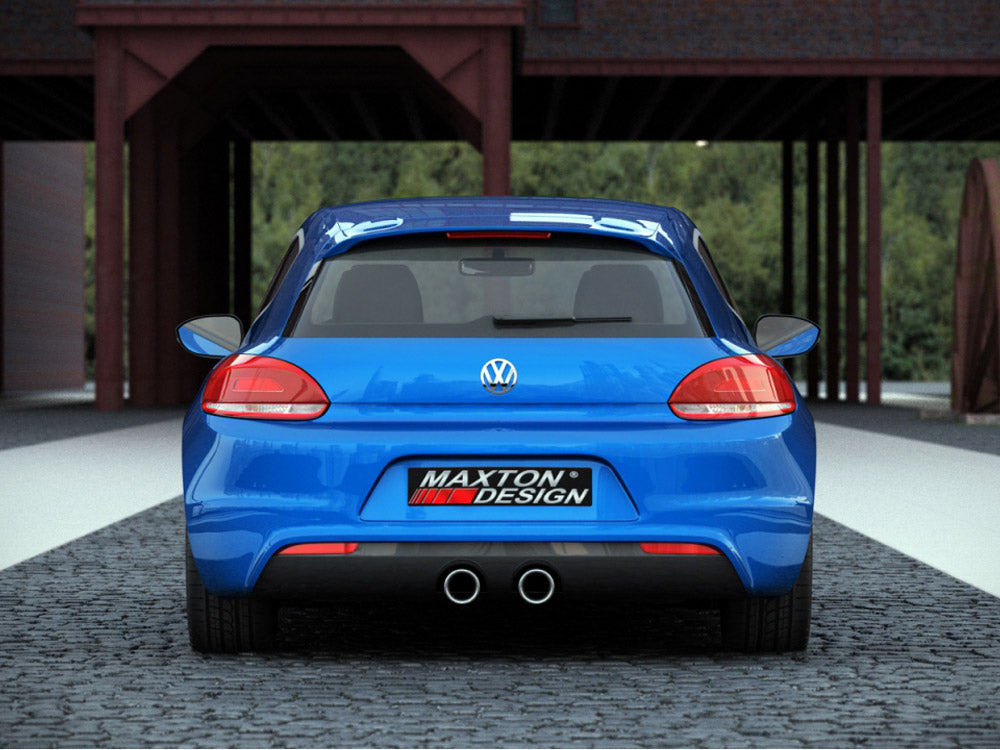 Rear Valance VW Scirocco III  R With 2 Exhaust Holes Maxton Design