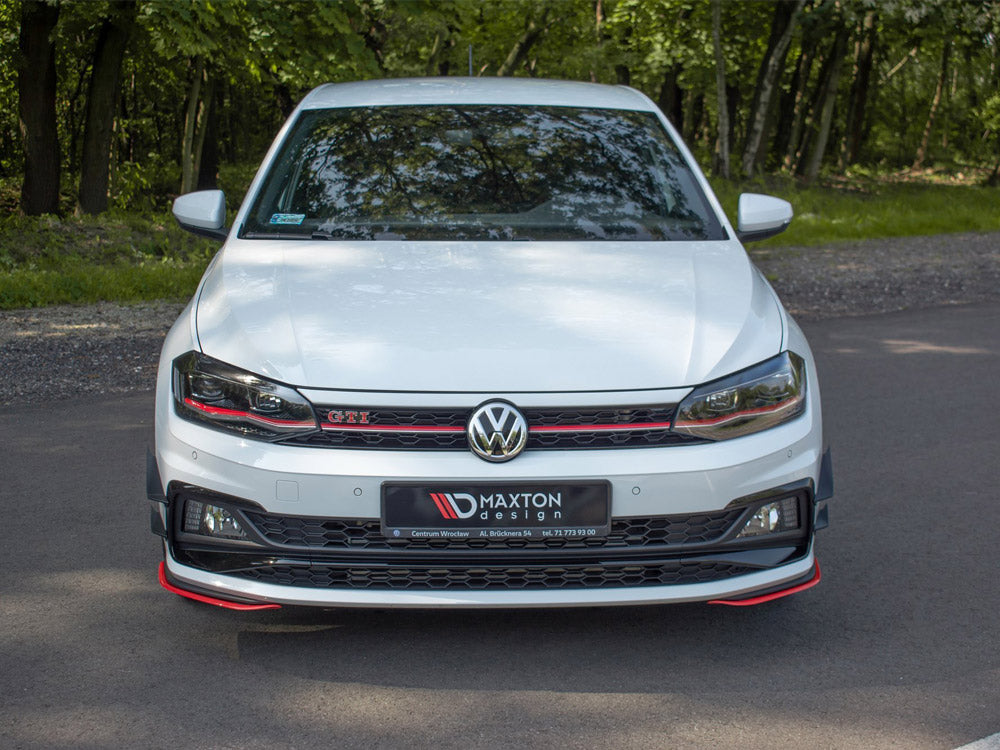 Front Splitter V.5 VW Polo MK6 GTI 2017-2021 Maxton Design