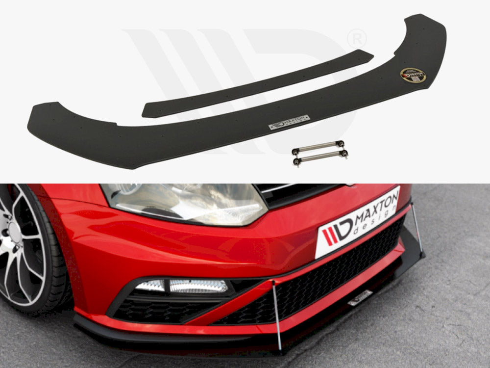 Front Racing Splitter VW Polo MK5 GTI Facelift 2015-2017 Maxton Design