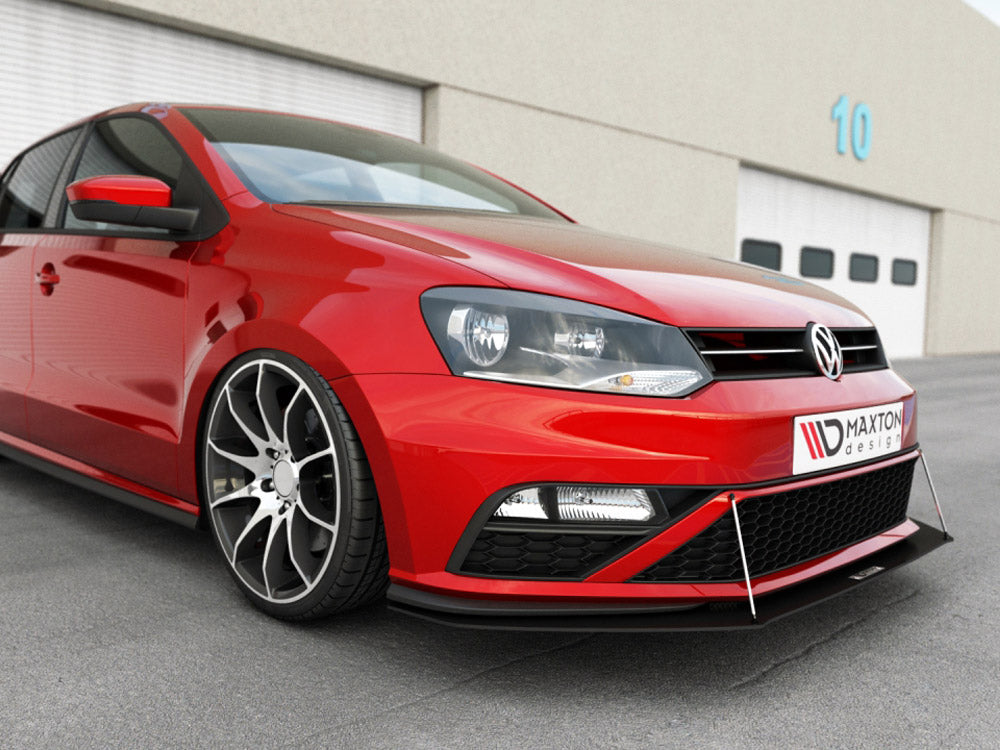 Front Racing Splitter VW Polo MK5 GTI Facelift 2015-2017 Maxton Design