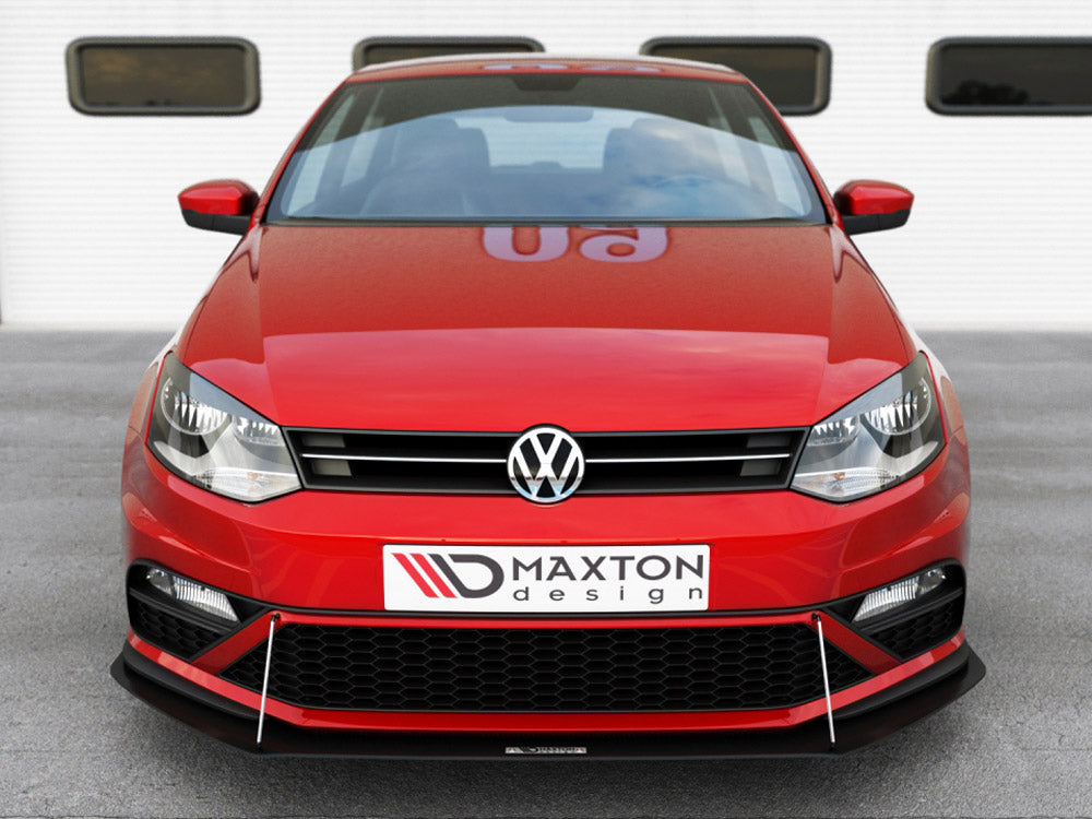 Front Racing Splitter VW Polo MK5 GTI Facelift 2015-2017 Maxton Design