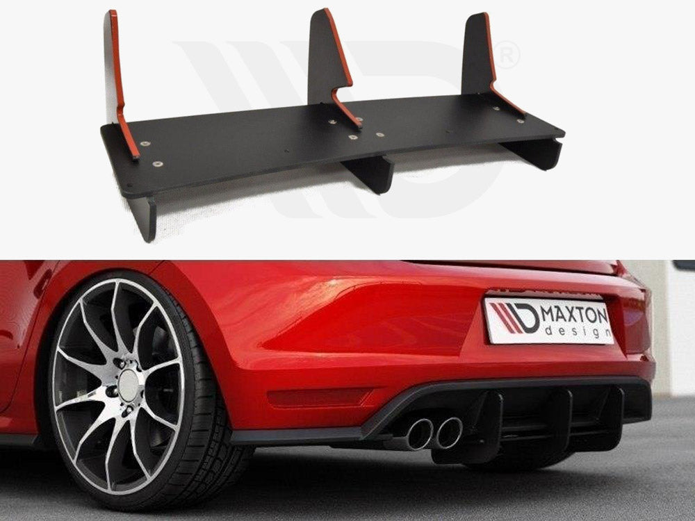 Rear Diffuser VW Polo MK5 GTI Facelift 2015-2017 Maxton Design