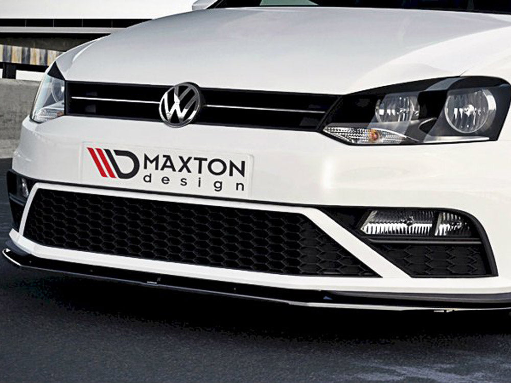 Front Splitter V.1 VW Polo MK5 GTI (Facelift) 2015-2017 Maxton Design