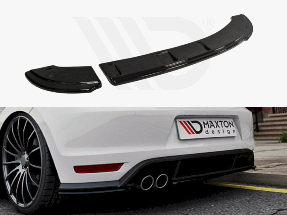 Rear Splitter VW Polo Mk5 GTI Facelift 2015-2017 Maxton Design