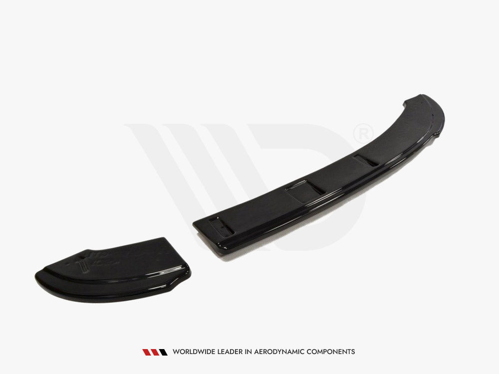 Central Rear Splitter (Vertical Bars) VW Polo Mk5 GTI Facelift Maxton Design