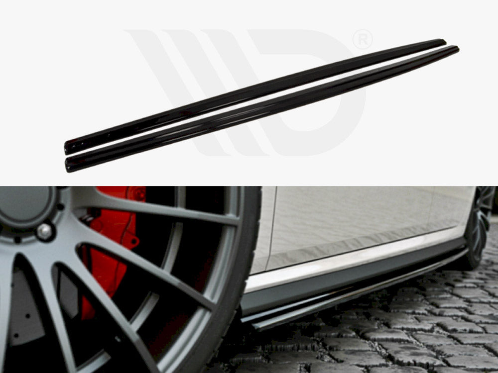 Side Skirts Diffusers VW Polo MK5 GTI (Facelift) 2015-2017 Maxton Design